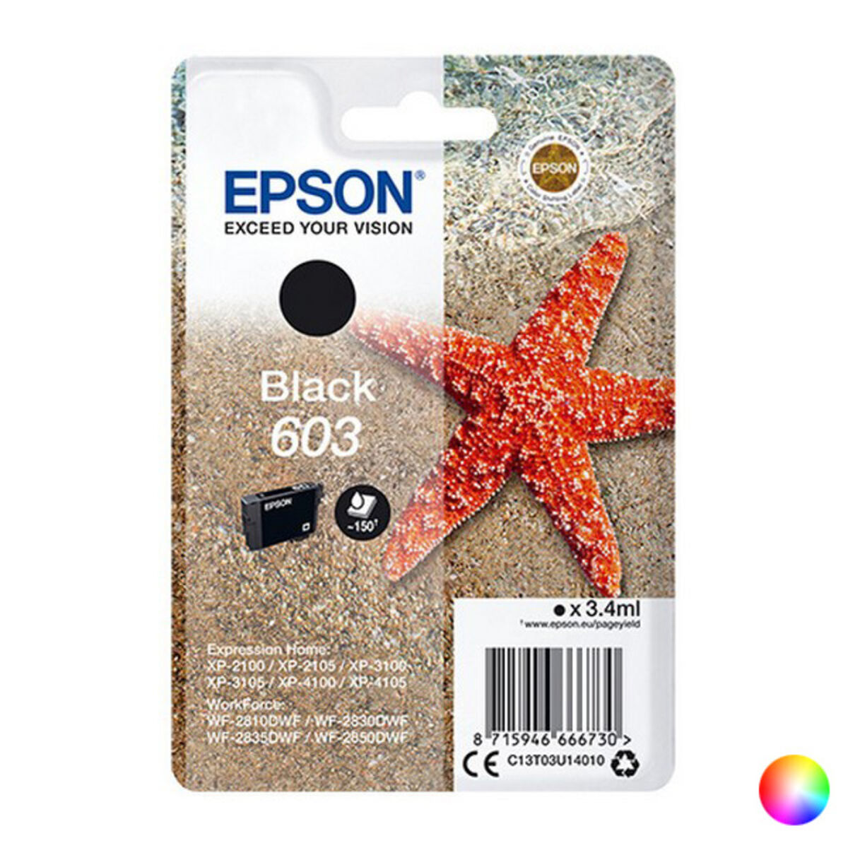 Saderīgs tintes kārtridžs Epson 603